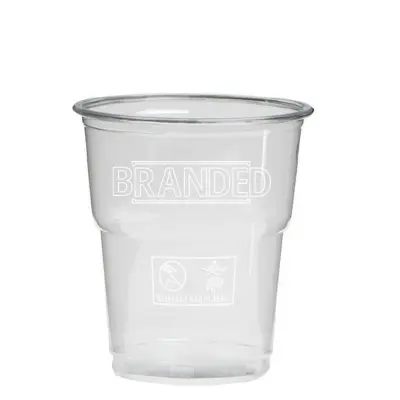 Plastic Glass Laser Engraved Pulsar Tulip (PET) 200cc (250cc max)