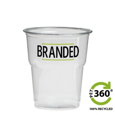 Custom Printed Sustainable Plastic Soda Glass (PET360®) 200ml (250ml max)