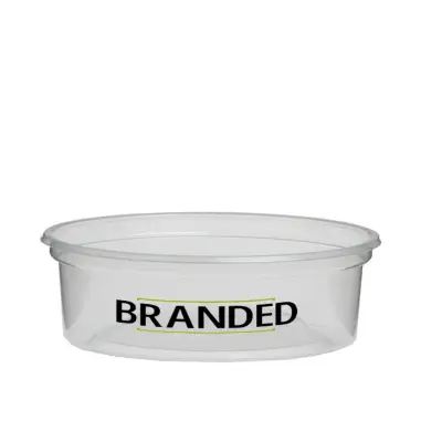 Custom Round Plastic Containers 150cc Ø101mm/PP (from 12,000 pcs)