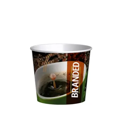 Full Color Printed Espresso Cups 100cc/4oz