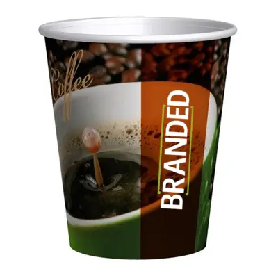 Printed Coffee Cups Full Color 200cc/8oz