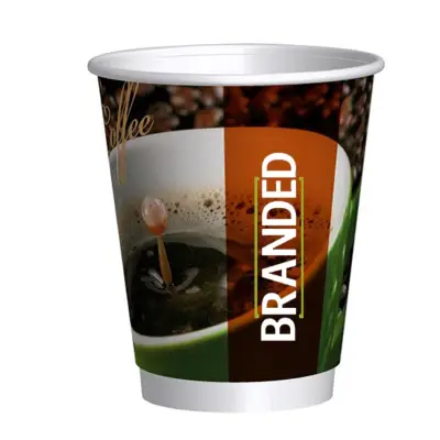 Double Wall Printed Drink Cups 200cc/8oz