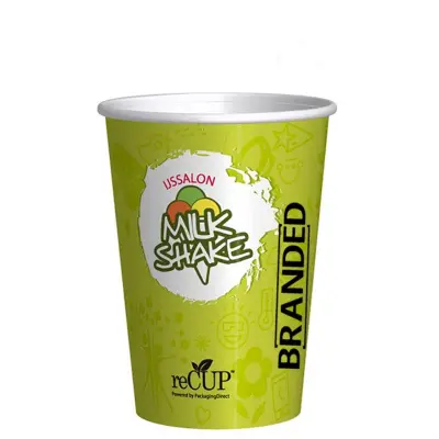 Custom Printed reCUP™ Milkshake Cups 300ml/12oz