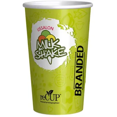 Custom Printed Milkshake Cups reCUP™ 500ml/20oz