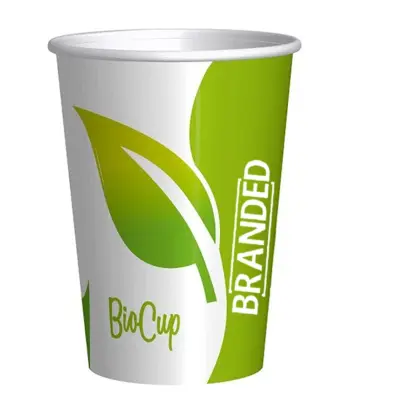 Bio Coffee Cups Custom Printing PLA 300cc/12oz