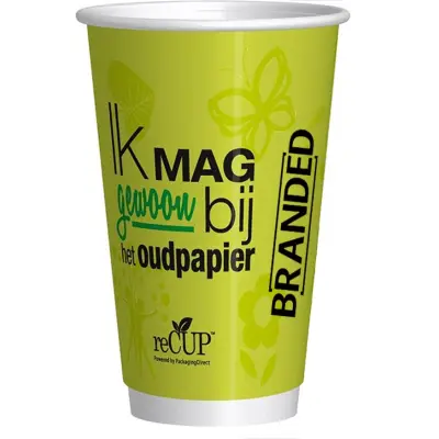 Custom Printed Double-Wall Cup reCUP™ 400cc/16oz