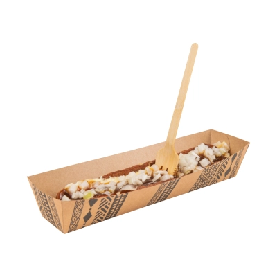 Frikandel Tray A16 185x33mm Maori - 500 pcs/box
