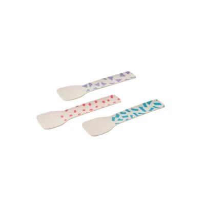 Paper Ice Cream Spoons 95mm - 1000 pcs/box