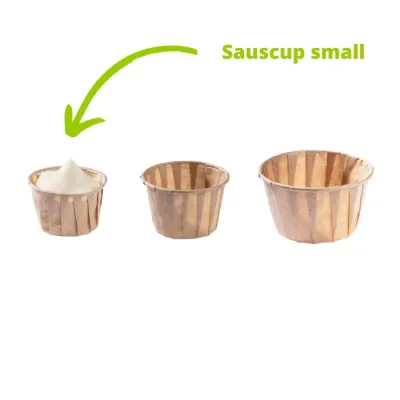 PortionCup Brown Small - 35 ml - 1.25OZ - 5000 pcs