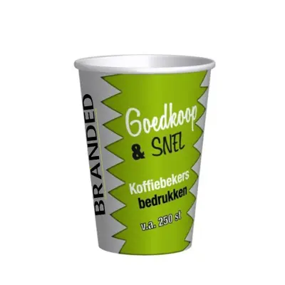 Custom Printed Coffee Cups Cheap & Fast 150cc/6oz