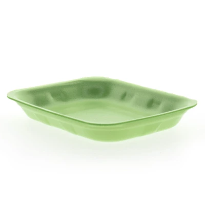 Foam Tray 175x135x25mm Green 70/EPS - 870 pcs.