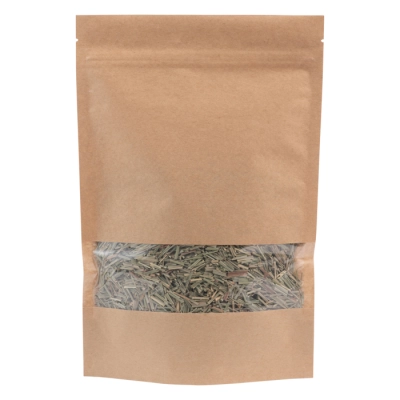 KRAFT Pouch 160 + 80 x 270 mm with Window - 750 ml - 1,000 pcs