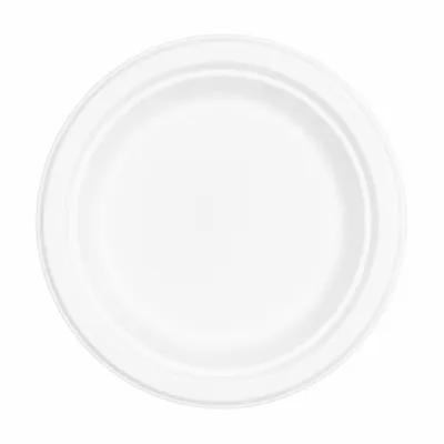 Bagasse Plate - ø23cm - 500 pcs/box