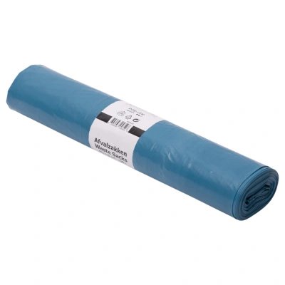 Poly-Line Blue Waste Bags LDPE - 40mu - 80x110cm 130 liters - 200 bags