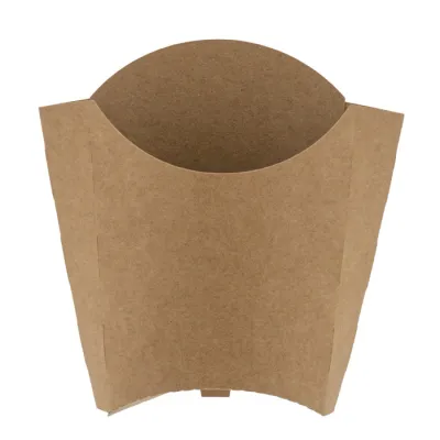 Medium Kraft French Fry Tray - 1,000 pcs/box.