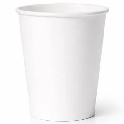 White Cardboard Coffee Cup 250cc/10oz - 1,000 pcs/box