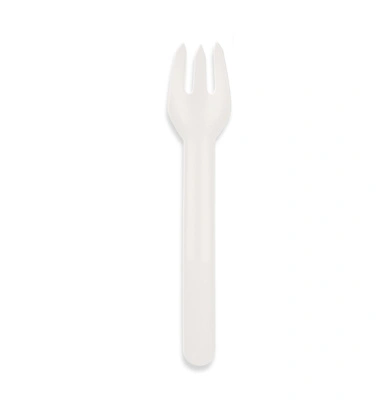 Paper Fork White – 159 mm – 100% Fair - 500 pcs/box