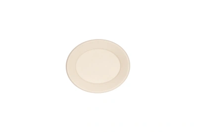 Oval Plate Sugarcane - 160x190mm - Beige - 500 pcs/box