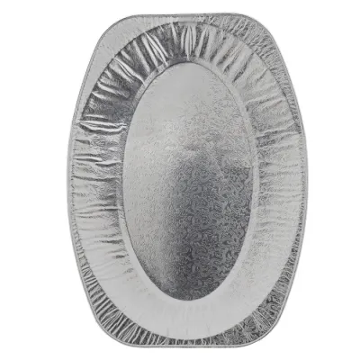 Aluminum Serving Platter Oval 35cm - 100 pcs/box
