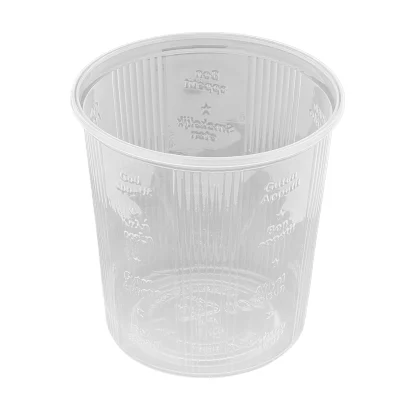 PP Container Ø101mm Clear 500cc - 1000 pcs/box