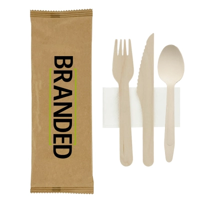Cutlery Set Knife, Fork, Spoon, and Napkin (min. 15,000 pcs.)