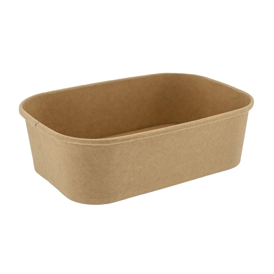 Kraft Meal Tray 750cc - 300 pcs/box