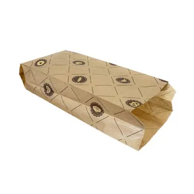 Bakery and pastry bag printed folded, 15x6.5x29cm - 1,000 pcs/box.