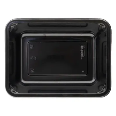 CPET Tray 171/40 1C Black - 500 pcs/box