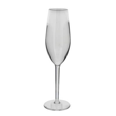 Reusable Champagne Glass (SAN/PS) 5oz - 24 pcs/box.