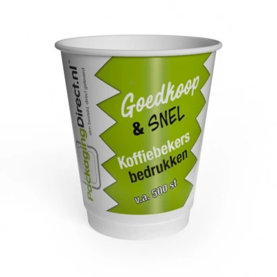 Double Wall Cup Printing Cheap & Fast 225cc/8oz