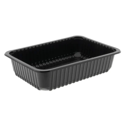 Food Tray PP mp2500 Black 60mm - 324pcs/ds.