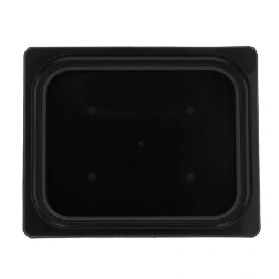 Gastro Half PP Thermoform 325/80mm Black - 176 pcs/box.