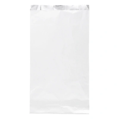 Paper Grill Bag with Aluminum Interior - White - 29x16x5.5cm - 500 pcs/box.