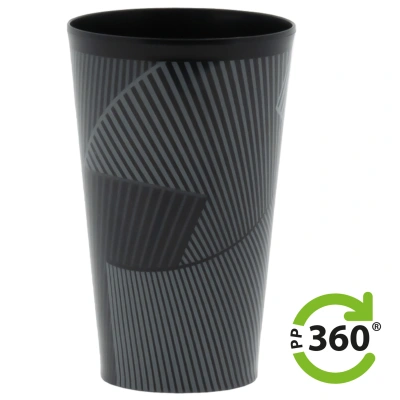 Reusable Coffee Cup WAVES - 200cc - PP360 - 100 pcs/box