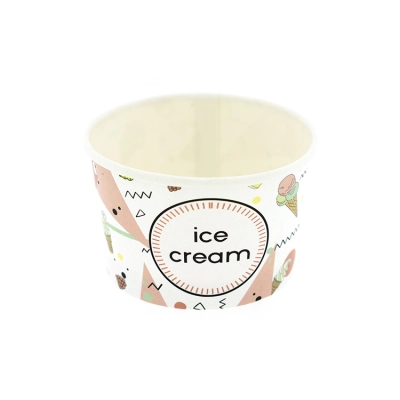 Ice Cream Cup 130ml/4oz - 1000 pcs/box