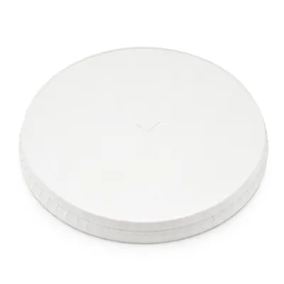Lid for milkshake cup White X-slot Ø90mm - 200 pcs/box