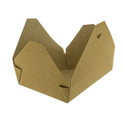 Kraft Lunch Box to Go 1100cc - 300 pcs/pack