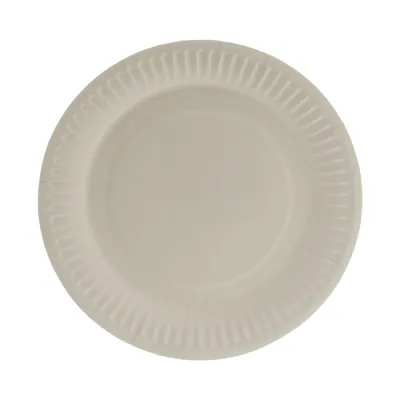 Cardboard Plate White Ø18cm - 1,000 pcs/box