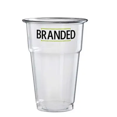 Custom Printed Plastic Beer Cup Petty® (PET) 200cc (250cc max)
