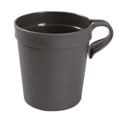 Reusable Cup PP - 250cc - Charcoal Gray - 72 pcs/bx.