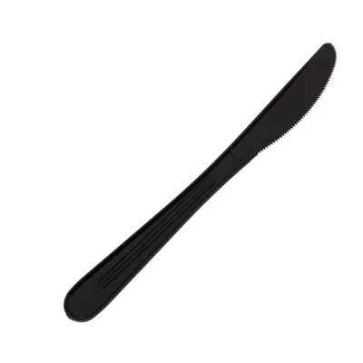 Reusable Knife 190mm Black PPMF - 1,000 pcs/box