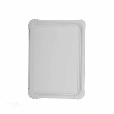 Cardboard Tray (170x250mm) - White - 500 pcs/box
