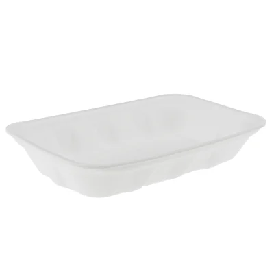 Foam Tray 218x135x40mm White 73/EPS - 690 pcs/box.