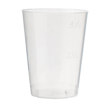 Plastic Shot Glass (PP) 20cc/40cc - 1,000 pcs/box
