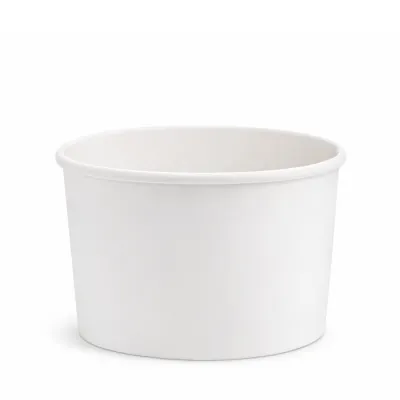 ICE CREAM CUP WHITE 8OZ P1000