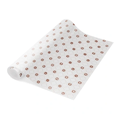 Wrapping Paper Roll Rosette/White - 1 pc/box.