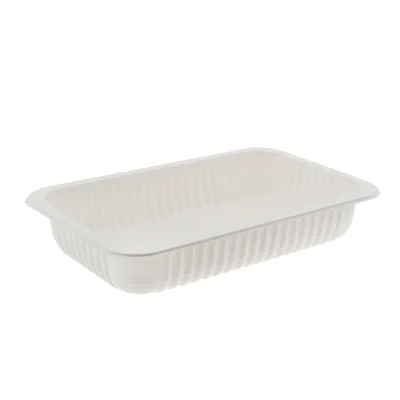 Food Tray PP/1V mp800 White - 432pcs/box.
