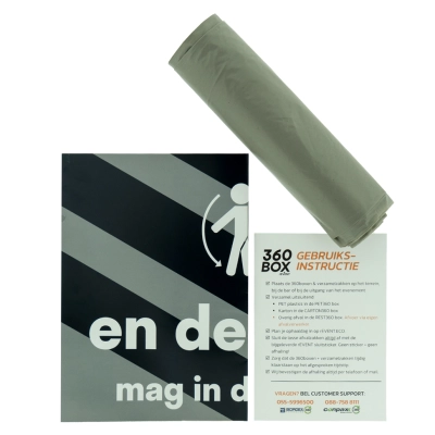 rEVENT Residual Waste - 360BOX - collection bag - 15 pcs/box.