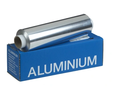 Aluminum Foil in Cutterbox 30cm x 250m 14 Micron - 1 pc/box.