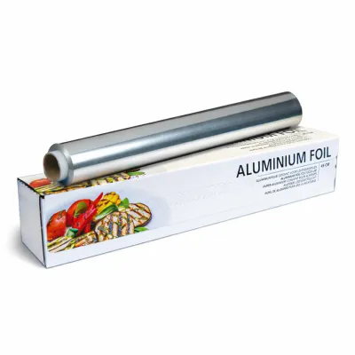 Aluminum Foil in Cutterbox 45cm x 150m 14 Micron - 1 pc/ds.